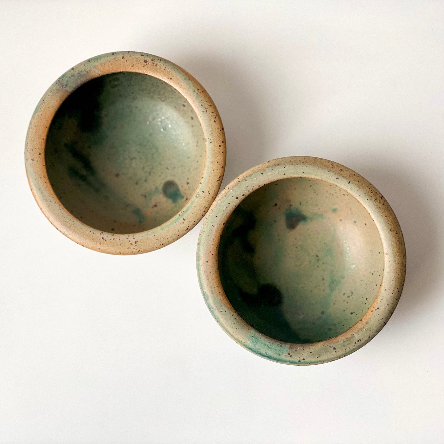 Matt rice bowl - set of 2