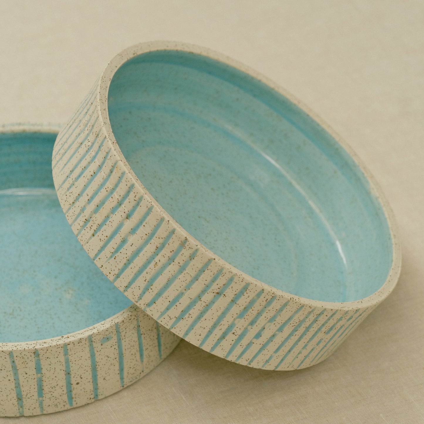 Turquoise Coastal Bowl