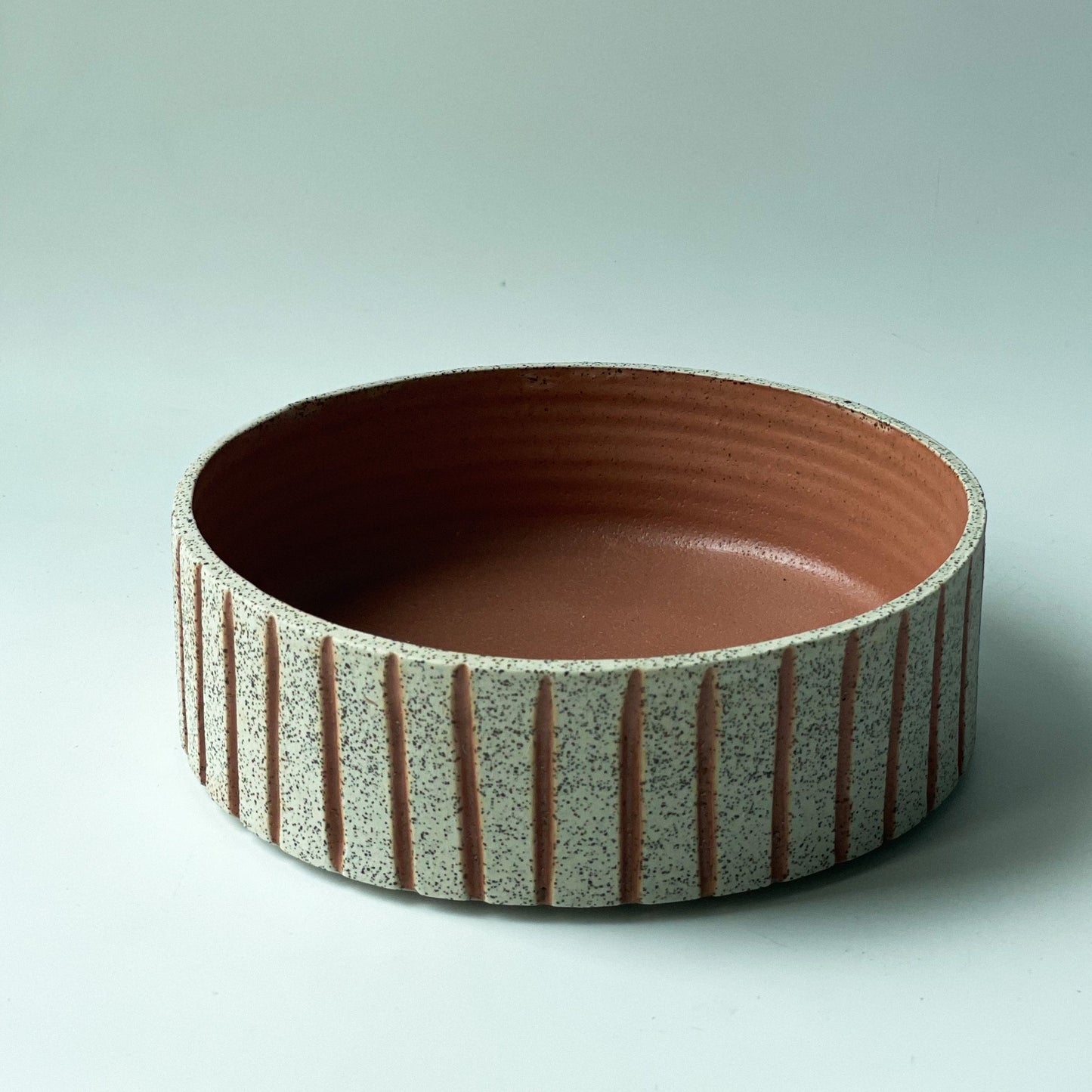 Salmon Pink Coastal Bowl