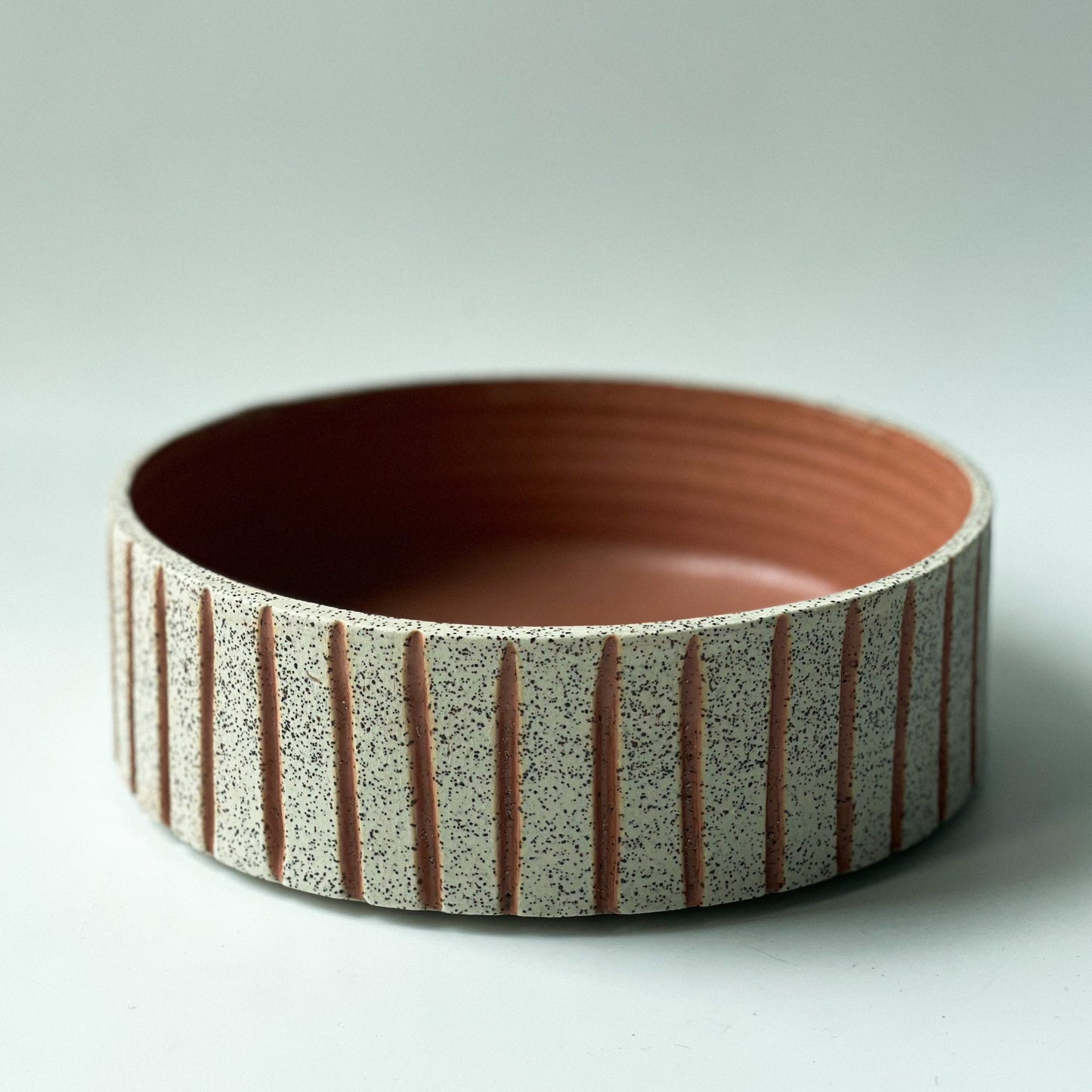 Salmon Pink Coastal Bowl