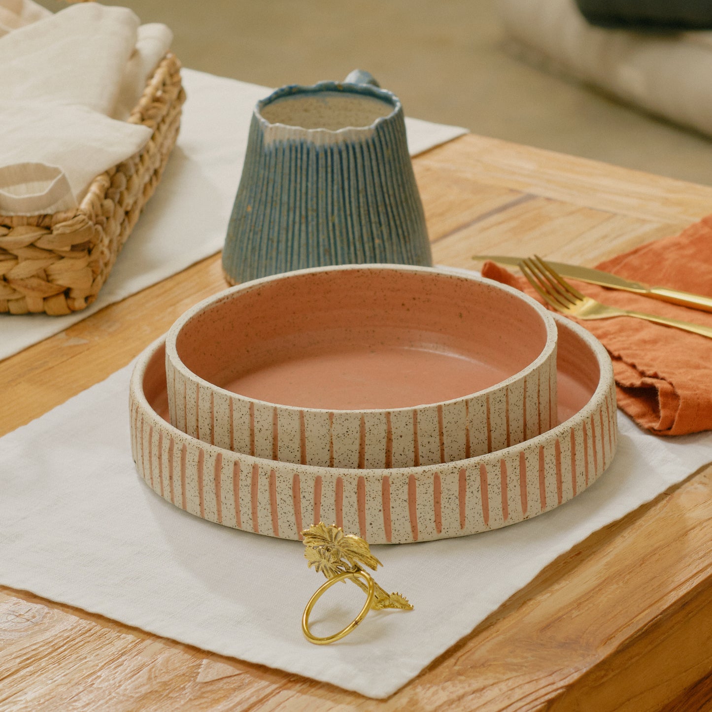 Salmon Pink Set
