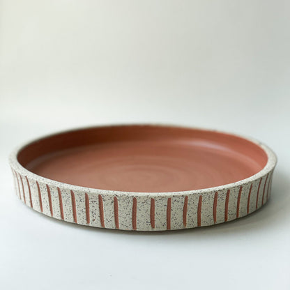 Salmon Pink Coastal Plate