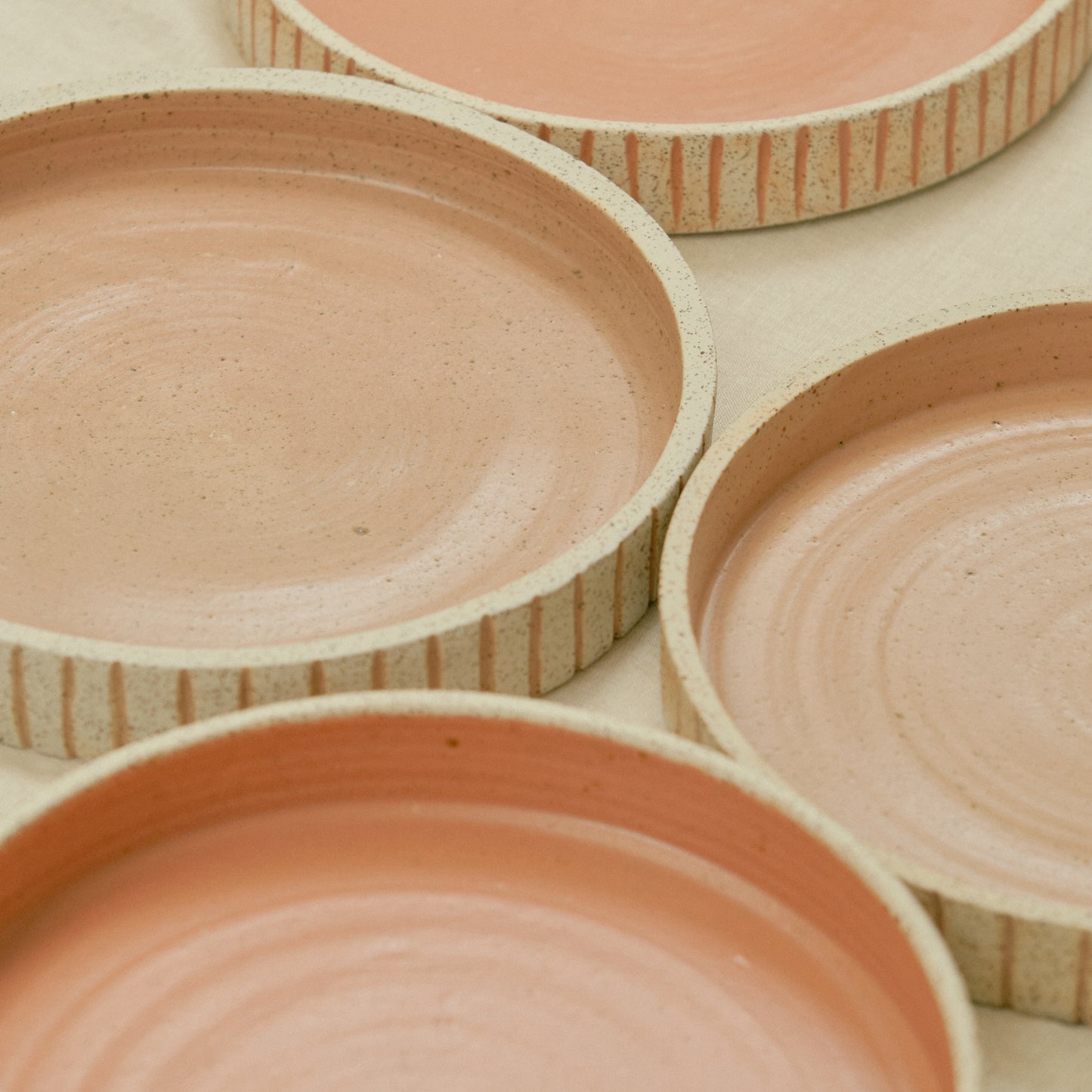 Salmon Pink Coastal Plate