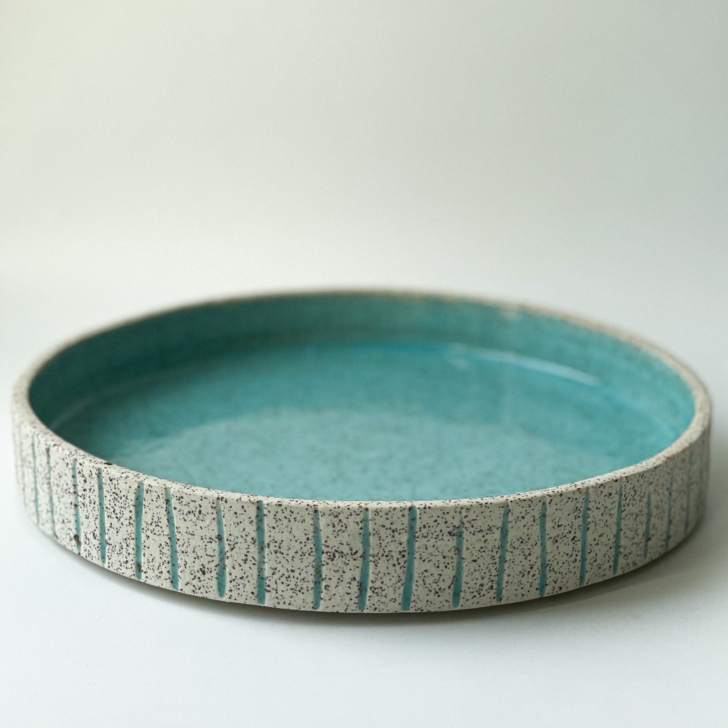 Turquoise Coastal Plate